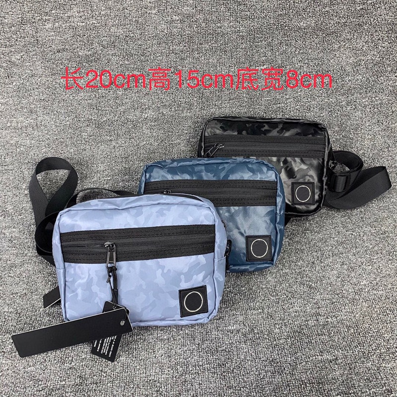 Italiaanse Kompas Badge Patched Mannen Unisex Chestbag Waistbag Zakken Hiphop Functionele Stijl Mannen Waistbag Schoudertassen