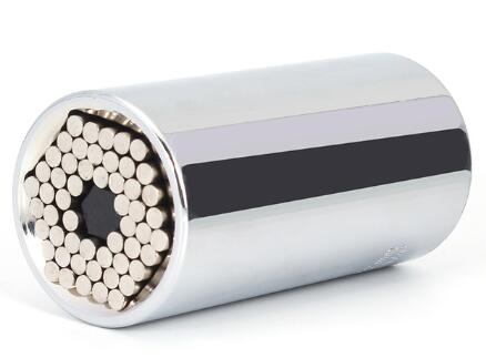 Clé dynamométrique universelle jeu de têtes douille 7-19mm perceuse à cliquet douille clé clé magique poignée outils à main outils de bricolage: 1PC