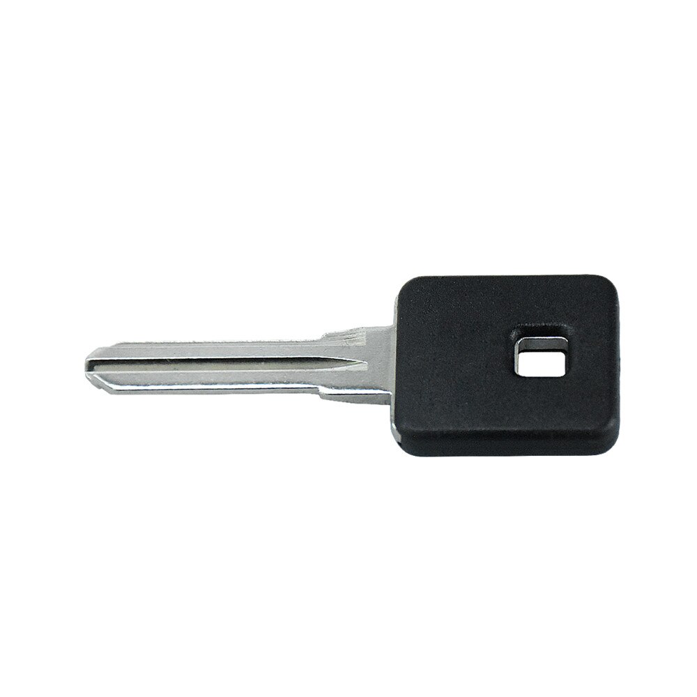 Black Motorcycle Blank Key Uncut Blade Metal Alloy ABS Plastic For Harley Sportster 883 1200 XL Models 2000
