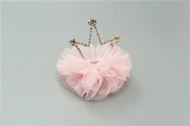 Presilhas de cabelo para crianças, grampos de cabelo de coroa de strass princesa acessórios de cabelo prendedores de cabelo para bebês tiara estéreo grampos de cabelo fofos para meninas: 9