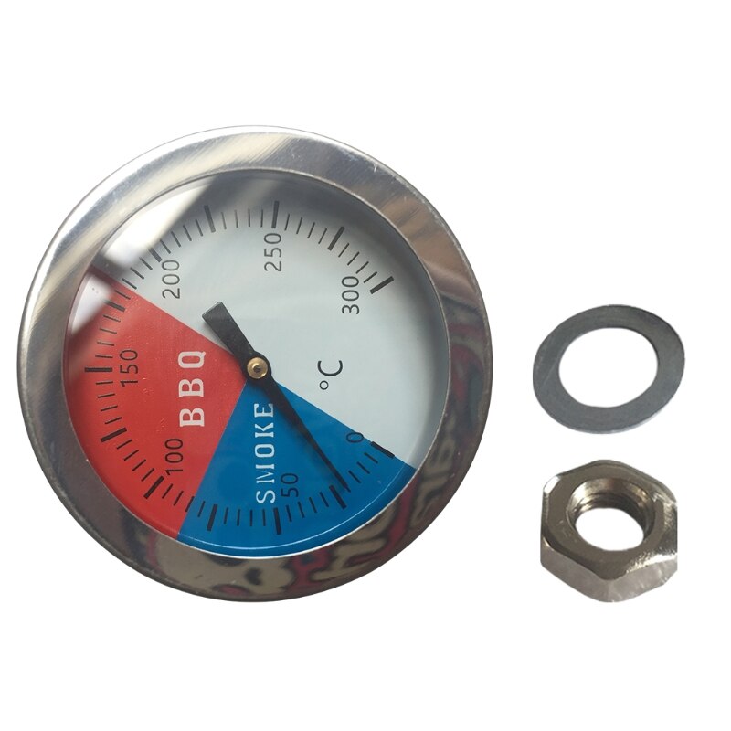 Thermomètre de four à grand cadran de cuisine, jauge de température de cuisson pour four à barbecue, compteur de cuisson des aliments et de la viande