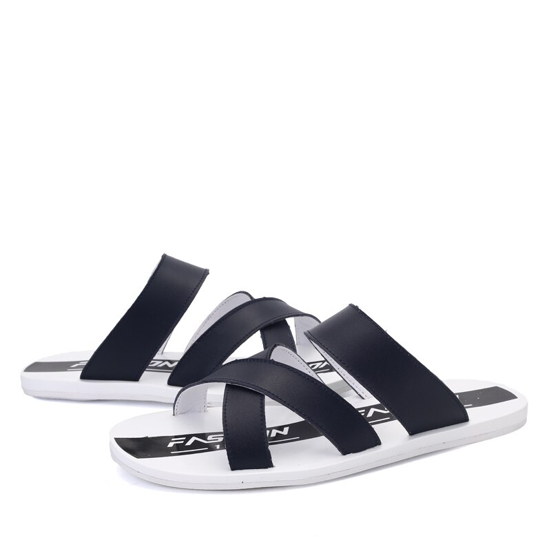 chancla bulk shoes genuine playa sandalet imitation man teenslippers summer for homme flops fish mens herren soft rubber