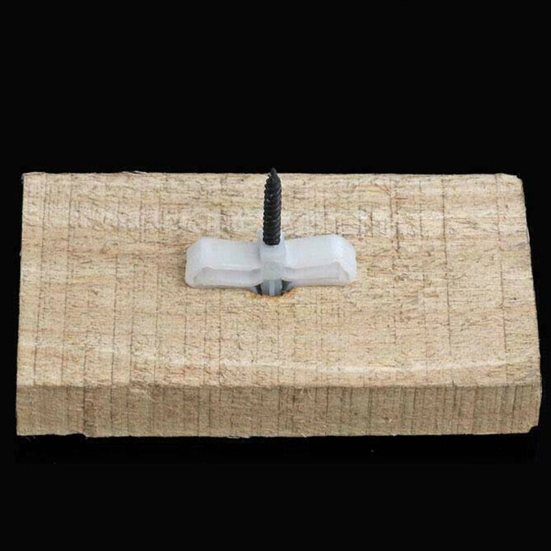 Tornillo de expansión hueca de pared de ladrillo hueco, tablero de anclaje de avión con manga de expansión de plástico