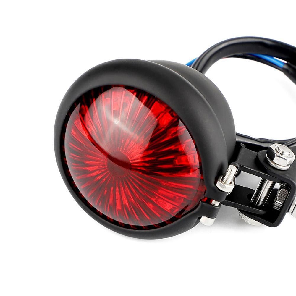 12v led motorcykel baglygte retro bremse baglygte baglygte til chopper bobber cafe racer stil signal lampe baglygter