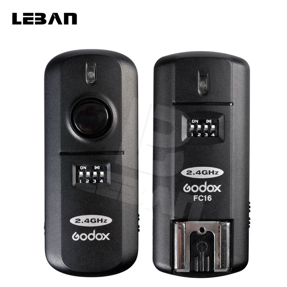 Godox-disparador estroboscópico FC-16, disparador de Flash remoto inalámbrico de 16 canales, 2,4 GHz, para Canon 5D 6D 7D 5D Mark III 60D 600D 700D