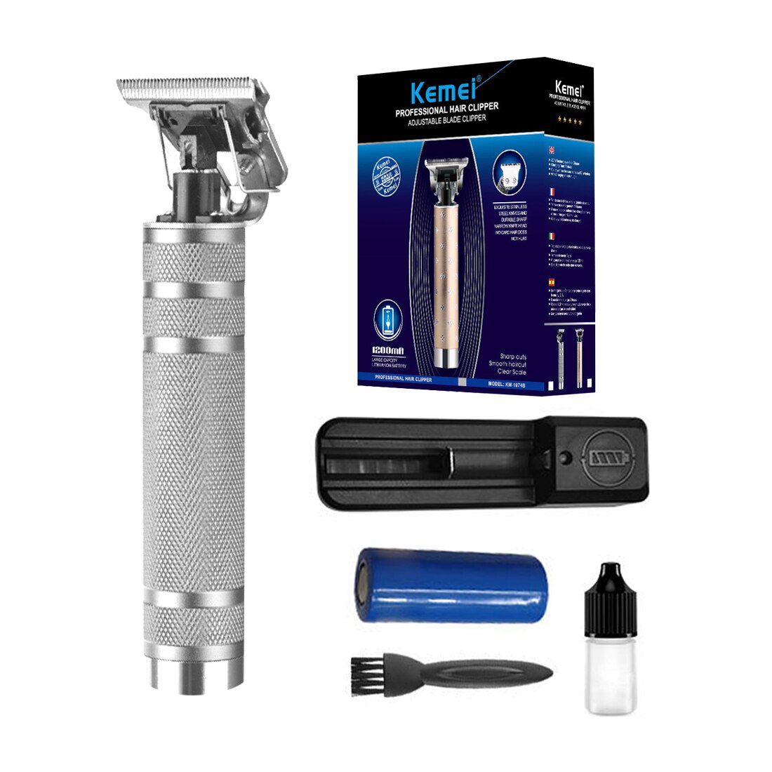T9 Tondeuse Kapper Kapsel Oplaadbare Tondeuse Cordless Mannen Haar Snijmachine Baard Trimmer 0Mm Scheermes Scheerapparaat: 003