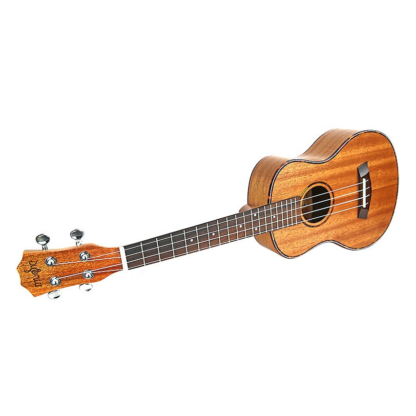 Tenor Acoustic Electric Ukulele 26 Inch Travel Guitar 4 Strings Wood Mahogany Music Instrument