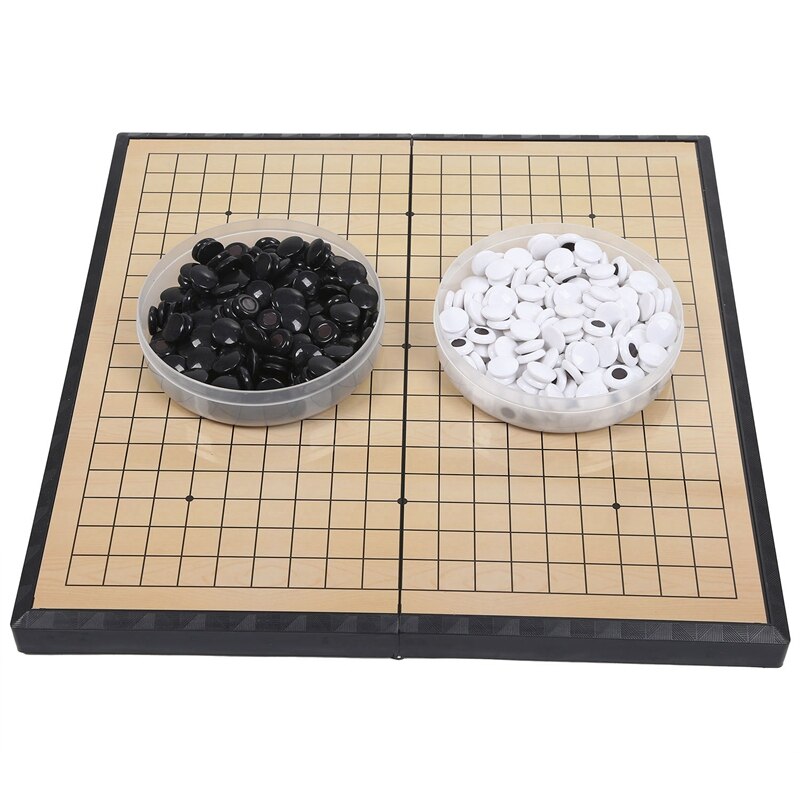 Oversized Magnetic Go Folding Board Set Magnetic Chess Gomoku Board Game: Default Title