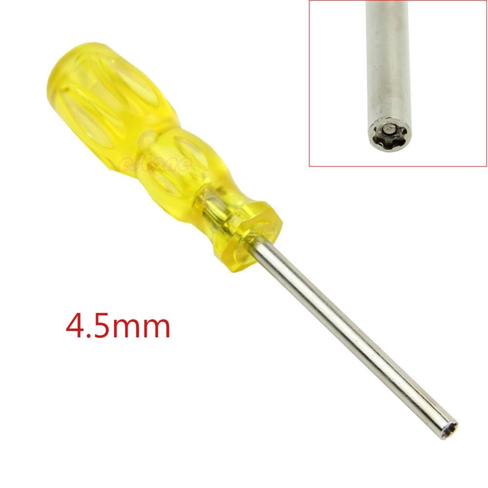 3.8mm 4.5mm tournevis Bit sécurité ouverte NES SNES N64 Super Nintendo jeu garçon m18: Yellow2
