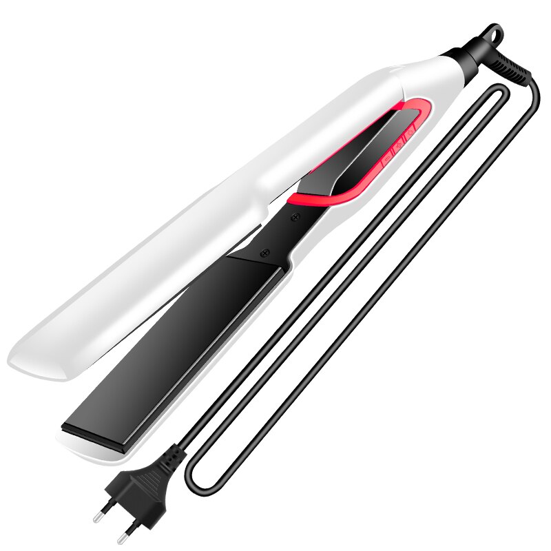 480F flat iron hair straightener fast electric straightening iron ceramic styling tool 110-240v LCD digital display