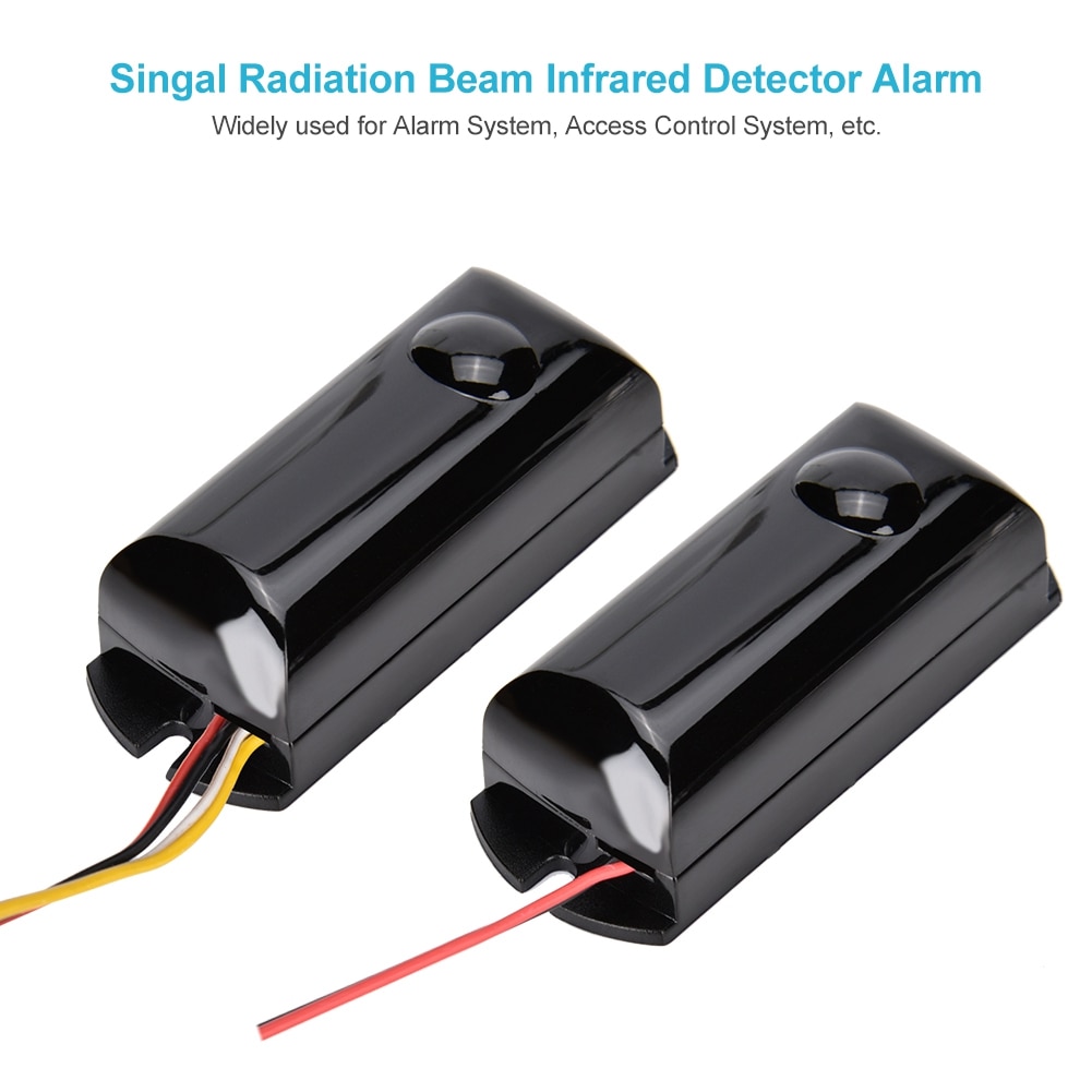 Compacte deur- en raam infrarooddetector met enkele stralingsbundel voor thuisbeveiliging