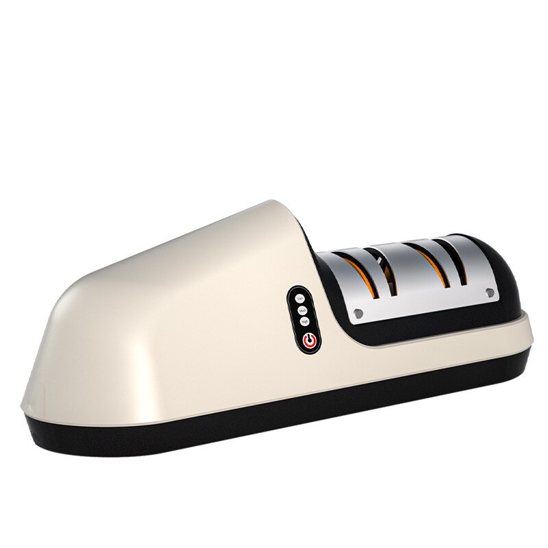 USB Rechargeable Electric Knife Sharpener Wireless High-Speed Sharpening Machine Kitchen Knife Sharpener Tools: B