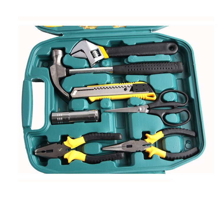 Carpenter Portable Tools Box Set Plumber Plastic Tools Box Hardware Wrench Caixa Ferramenta Home Repair DE50GJX