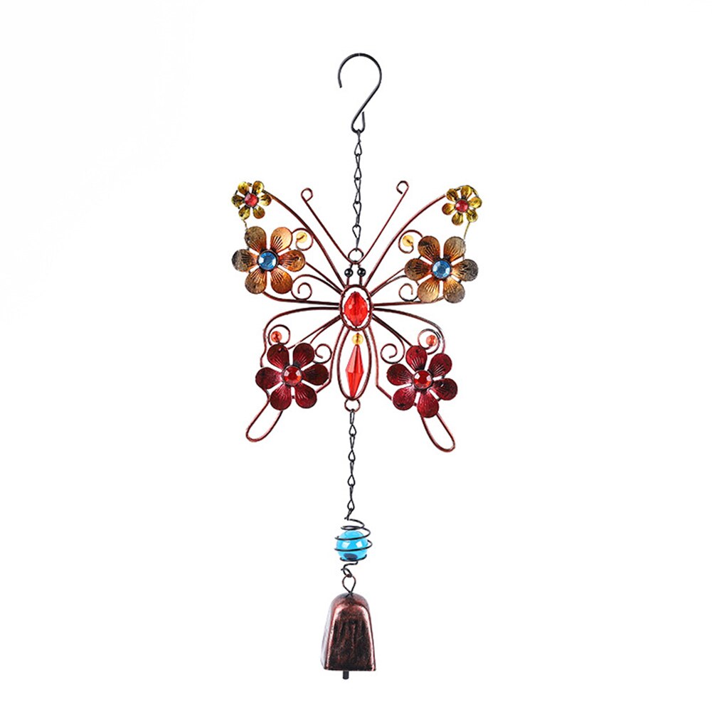 Spoontiques Windspiel Mit Schmetterlingsglocken - Dekorative Garten-Deko Mit Sanftem Klang