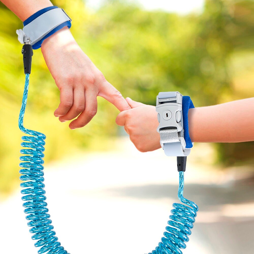 Puseky Anti Lost Wrist Link Toddler Safety Harness Outdoor Walking Kids Reflective Anti-lost Walking Harness Baby Harness Leash