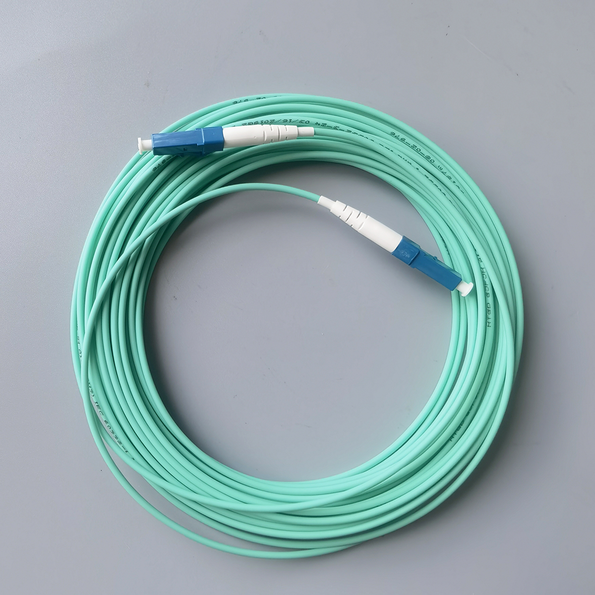 Lc/upc naar lc/upc glasvezel internetkabel  om3 lszh ftth multimode single-core glasvezelkabel 2.0 mm 10m verlengsnoer