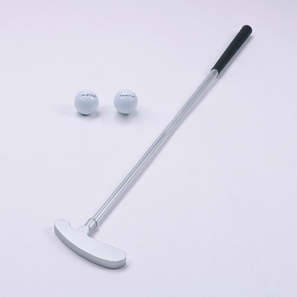 Golfputter aluminium training putter met twee richtingen voor links-rechtshandige golf oefenstok golf trainingsaccessoires unisex putter