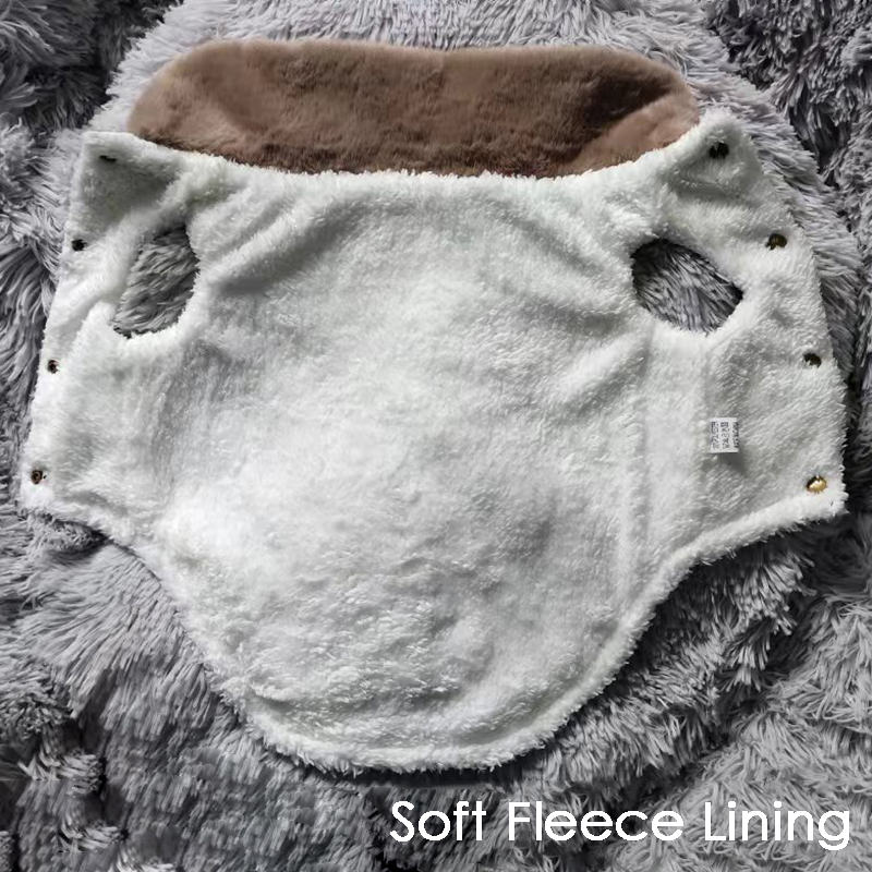 CDDMPET Waterdichte Bontkraag Hond Jas Winter Warme Fleece Hondenkleding voor Kleine Honden Puppy Huisdier Vest Chihuahua Yorkie Pug Jas