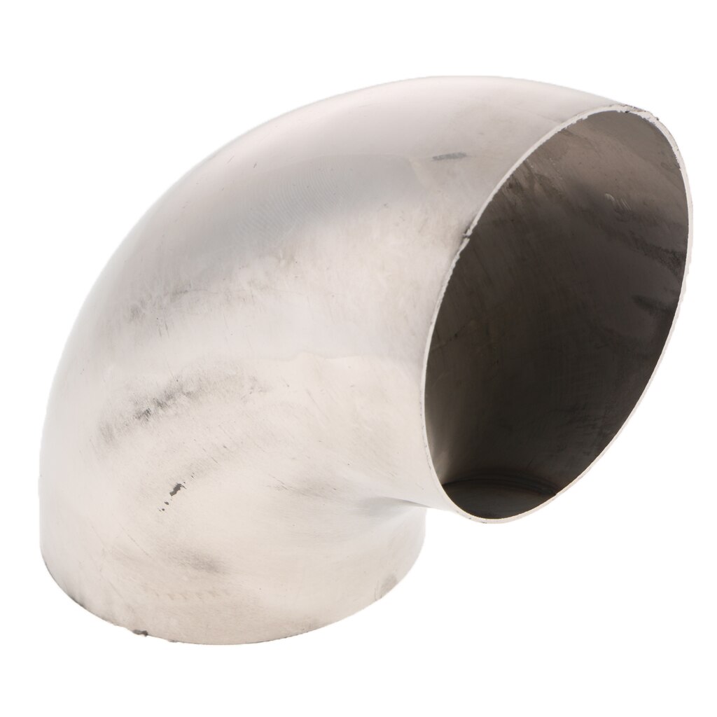 90 Degree Stainless Steel Mandrel Bend Pipe / Tube 304 Grade Elbow: 3inch