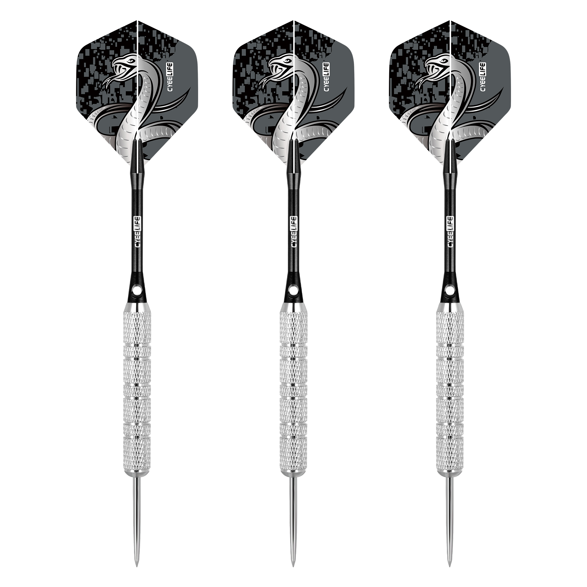 CyeeLife 3pcs 20g Flying Dart Steel Needle Tip Dart Sport Outdoor Indoor Entertainment Game Accessories