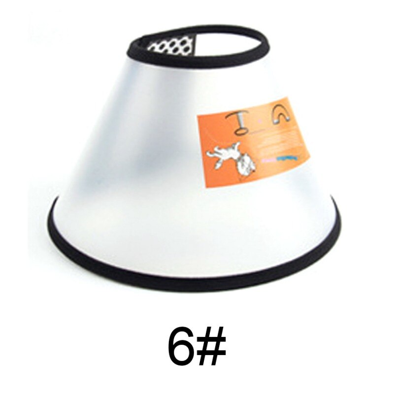 Pet Dog Head Cover Collars Anti-bite Protection Prevent Dog-biting Neck Pet Grooming Protective Cover: 19 to 22cm