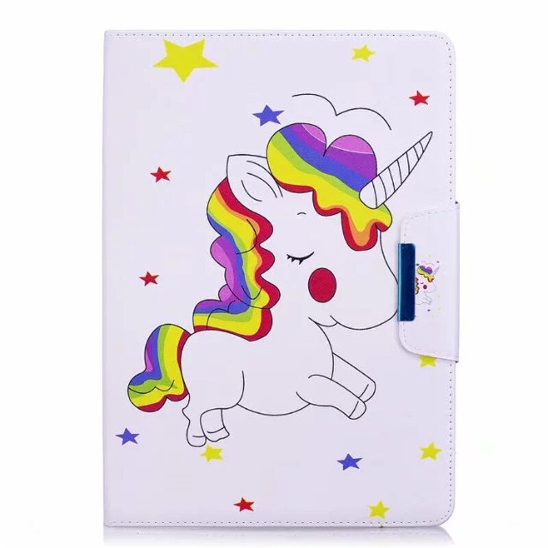 Cute Unicorn Cover For Samsung Galaxy Tab 4 10.1 Case Tablet Cover Funda For Samsung Galaxy Tab 4 10.1 SM-T530 T531 T535: I