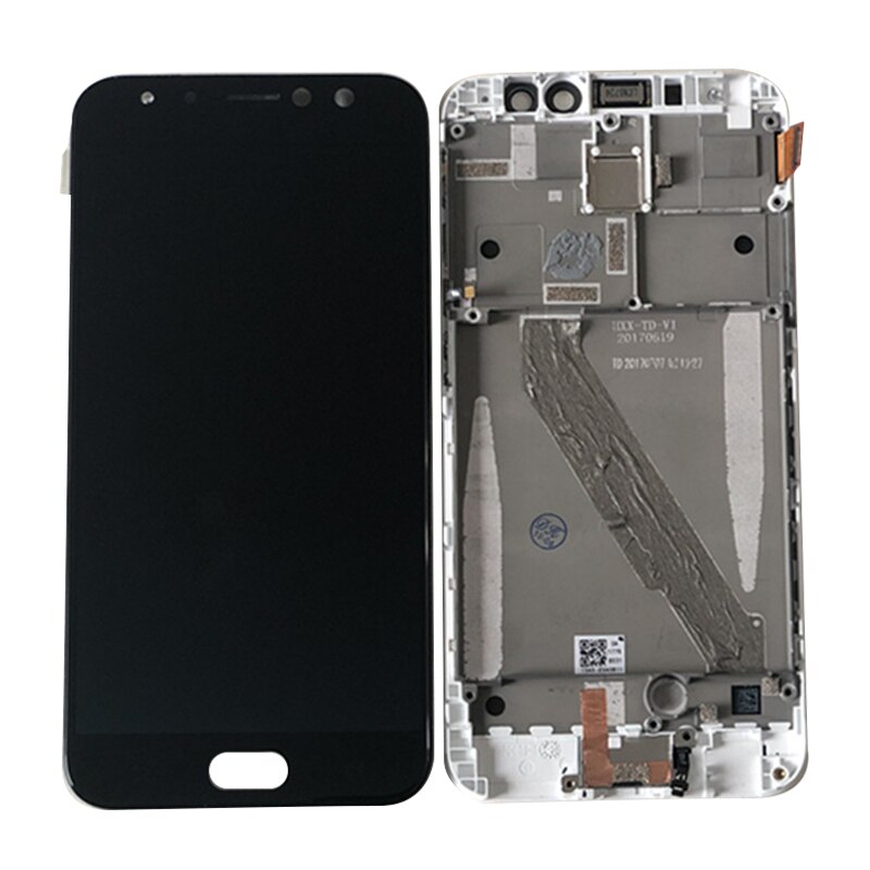 5.5 "Originele Amoled M & Sen Voor Asus Zenfone 4 Selfie Pro ZD552KL Lcd-scherm Frame + Touch panel Digitizer Voor Asus ZD552KL
