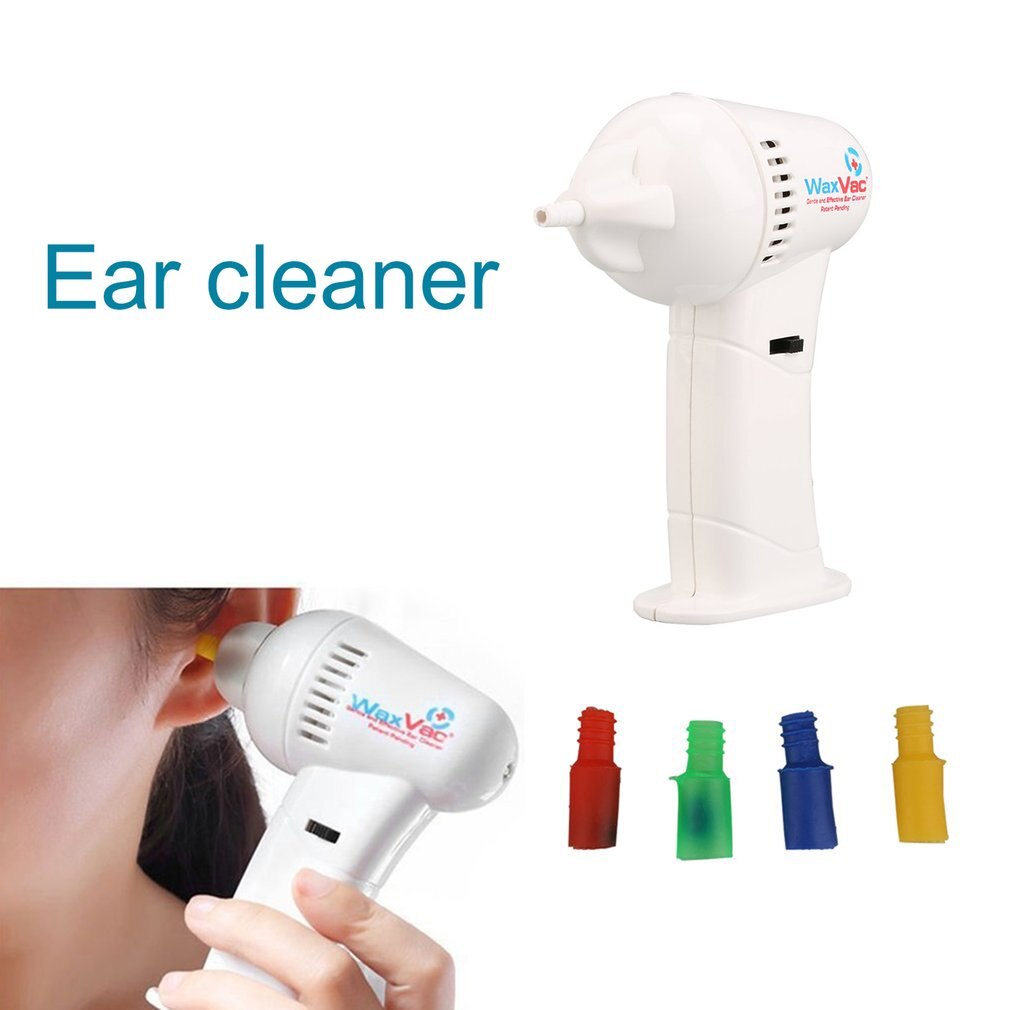 ABS Safe Healthy Easy Painless Health Electric Ear Cleaner Wax Remover Pick Cordless Vacuum Painless Tool