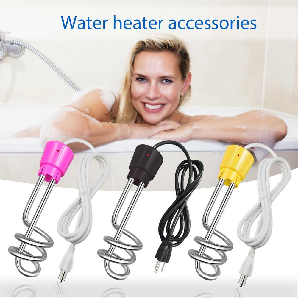 1500W 110V Swimming Pool Water Heater Portable Stainless Steel Quick Heating Electric Immersion Water Boiler