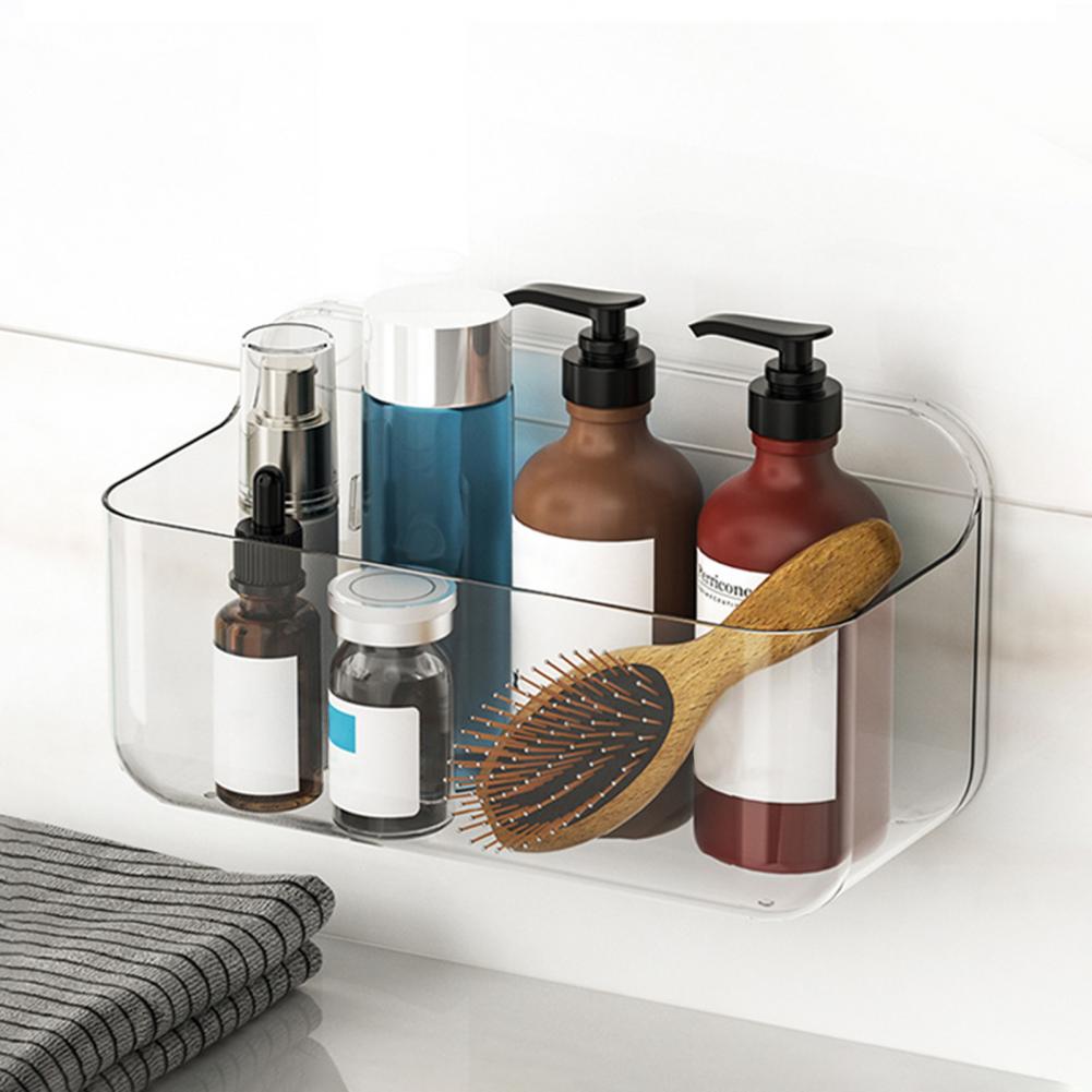 Simple Shower Caddy No Drilling Easy to Install Shampoo Spice Bathroom Shelf Shower Shelf Bathroom Shelf