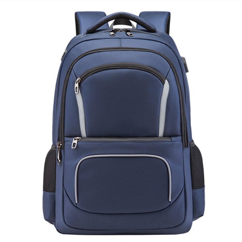 Backpack Notebook Backpack Multifunctional Business Travel Backpack Large-capacity Waterproof Anti-theft Student Backpack: BLUE