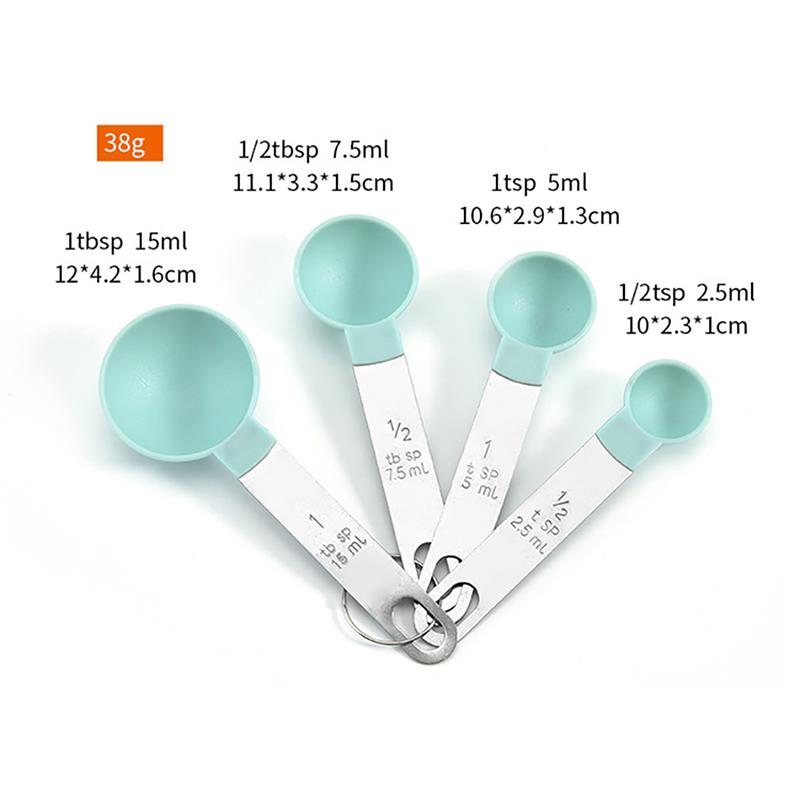 Stainless Steel Measuring Cups Measuring Spoons Scale Spoon Multi Purpose Spoons Cups Kitchen Measuring Spoon Coxeer