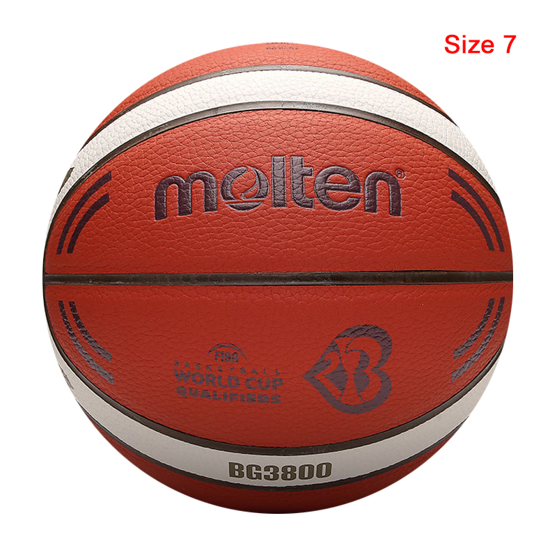 Men Basketball Ball PU Material Size 7/6/5 Outdoor Indoor Match Training Basketball Women baloncesto: B7G3800-1-Q2Z Size 7