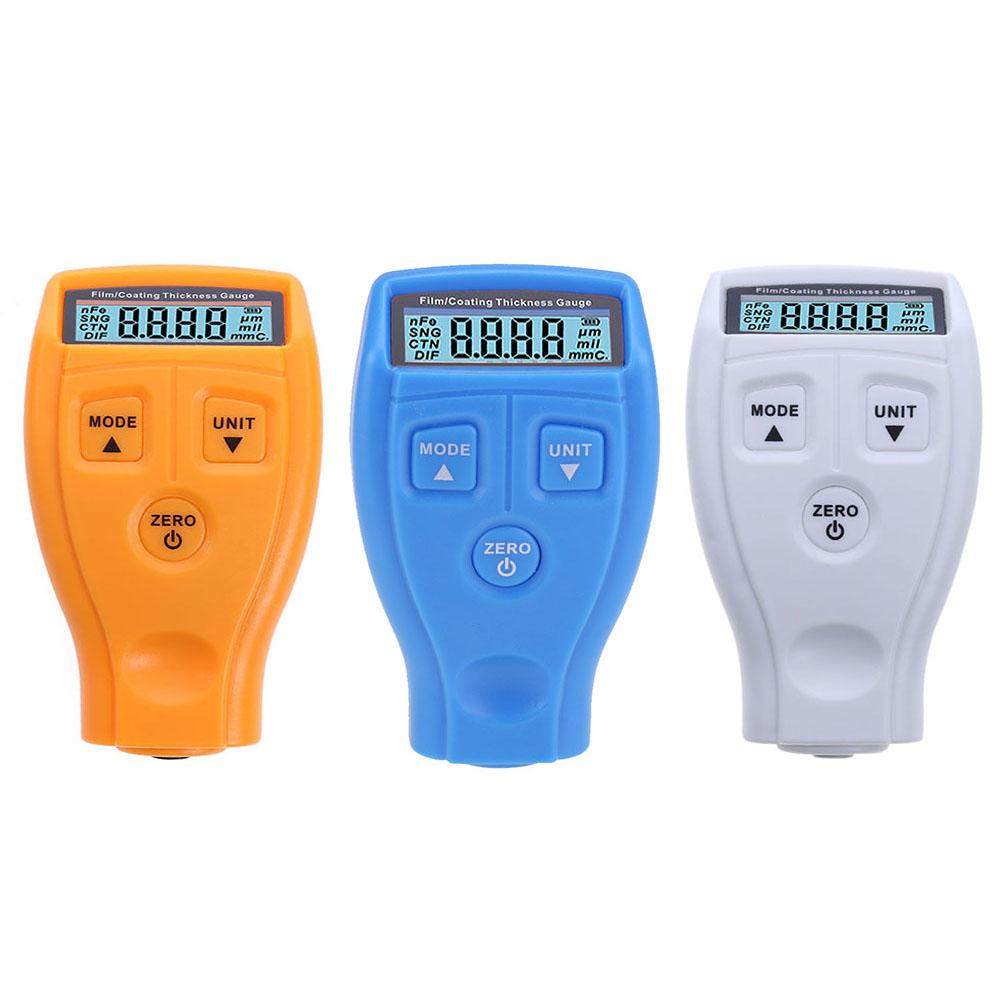 GM200 Coating Schilderij Diktemeter Tester Ultrasone Film Mini Auto Coating Meten Verf Gauge W/Russisch Engels Handleiding