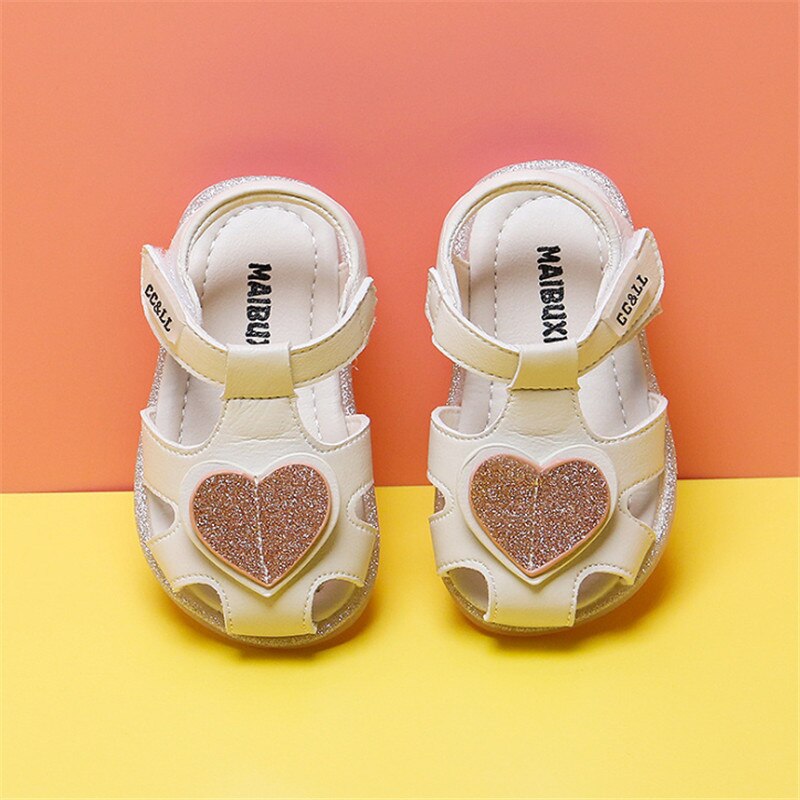 AOGT Neue Baby Sandalen für Mädchen Niedliche Prinzessin Kleinkind Sandalen Weichen Nicht-slip Baotou Sommer Mädchen Infant Schuhe