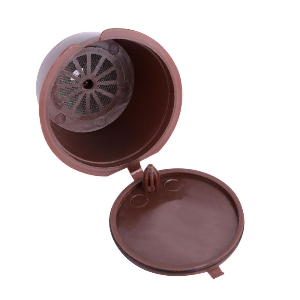 5Pcs Reusable Refillable Capsules Pods for Nescafe Capsula Dolce Gusto Machines Maker Nespresso Coffee Capsule Pod Cup Cafeteira
