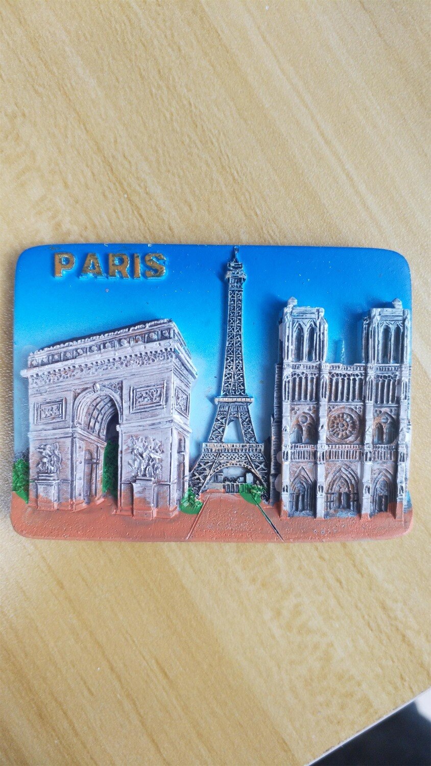 3D City Metalen Koelkast Magneten Land Vakantie Souvenir Londen Parijs