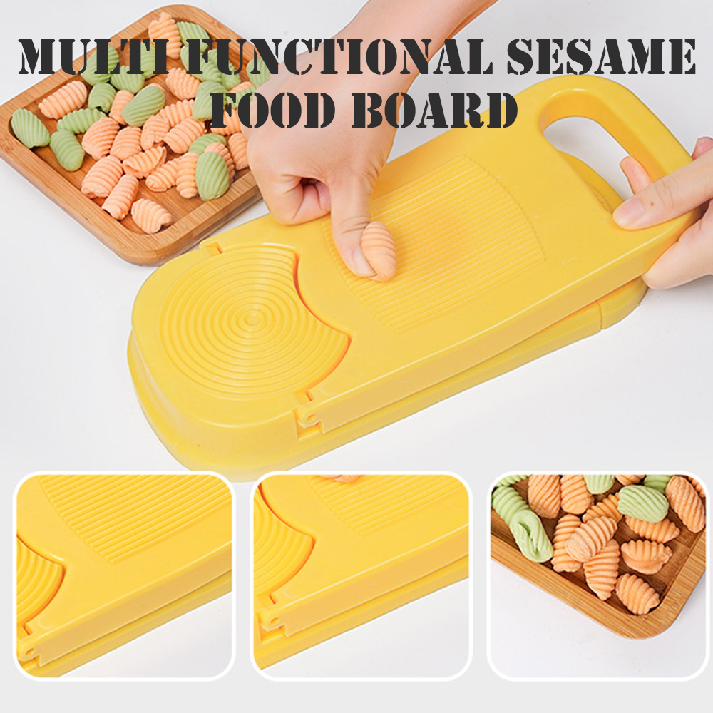 Multifunksjonelt spaghettibrett gjør-det-selv gnocchi makaronibrett nudelverktøy nudelform kjøkken bakverk-dings