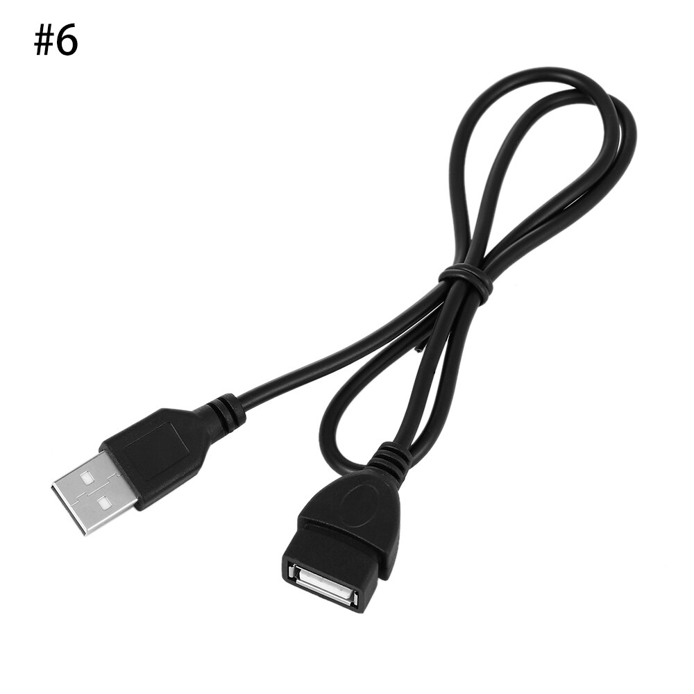 1PC 0.6M/1M/1.5M/3M /5M USB 2.0 Male to Female USB Cable Extension Cord Wire Super Speed Data Sync Cable For PC Laptop Keyboard