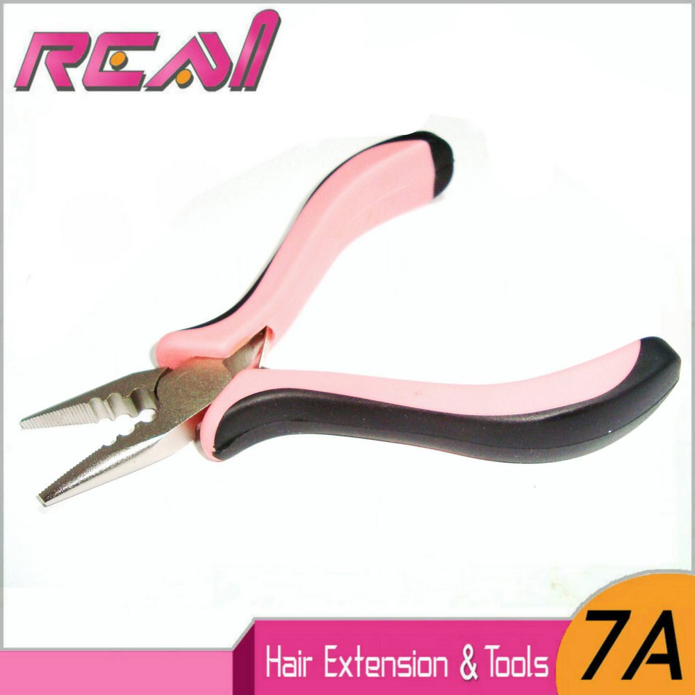 Mini hair extension tang tool remover applikator klemme micro rings remover tang til perler tube hair extensions