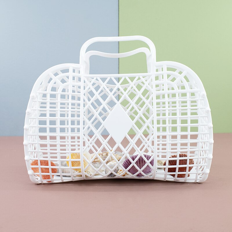 Mesh Beach Bag Totes Tote Toys Towels Sand Away For Holding Beach Toys Children&#39; Toys Market Grocery Picnic Tote