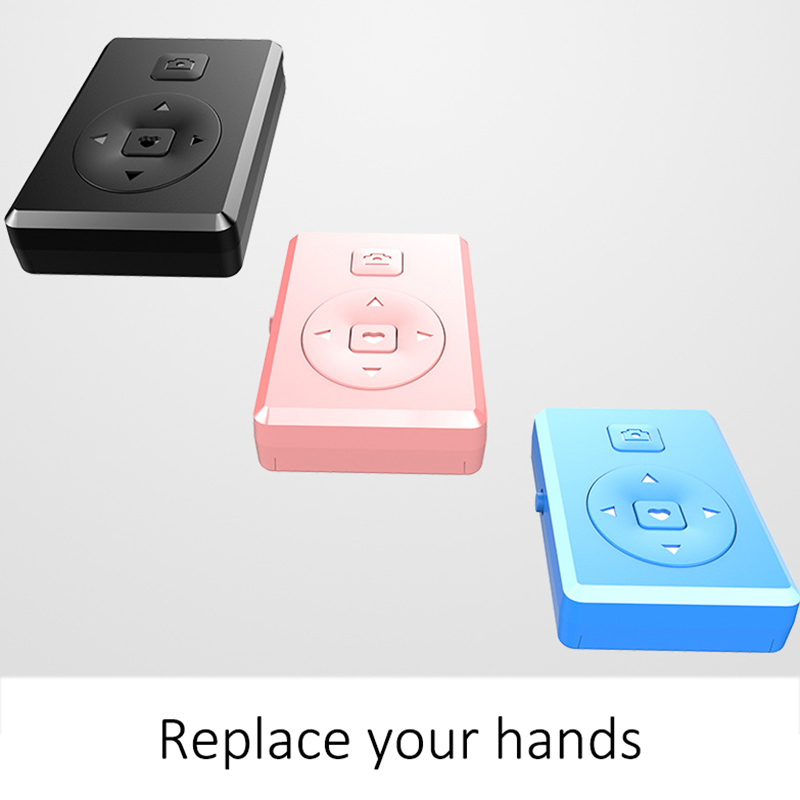 Mando a distancia Bluetooth inteligente disparador inalámbrico controlador remoto temporizador automático para IPhone Huawei P20 P30 Pro Xiaomi Control remoto
