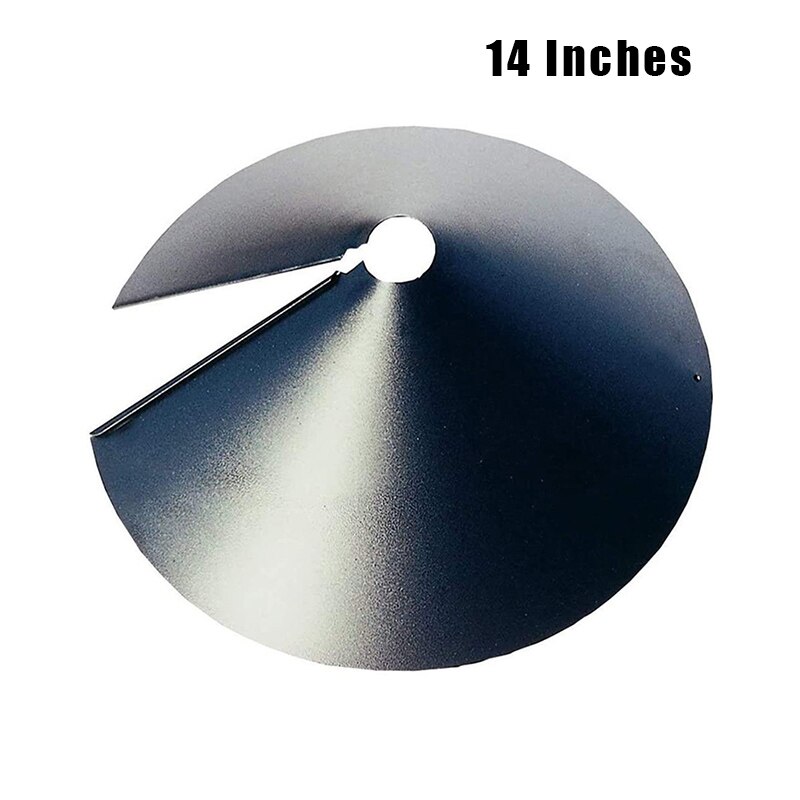 1PC Wrap Around Squirrel Baffle 16-inch Unique Wrap-around Squirrel Baffle Garden Accessories Shade Sails Nets Garden Tools: 14 inches