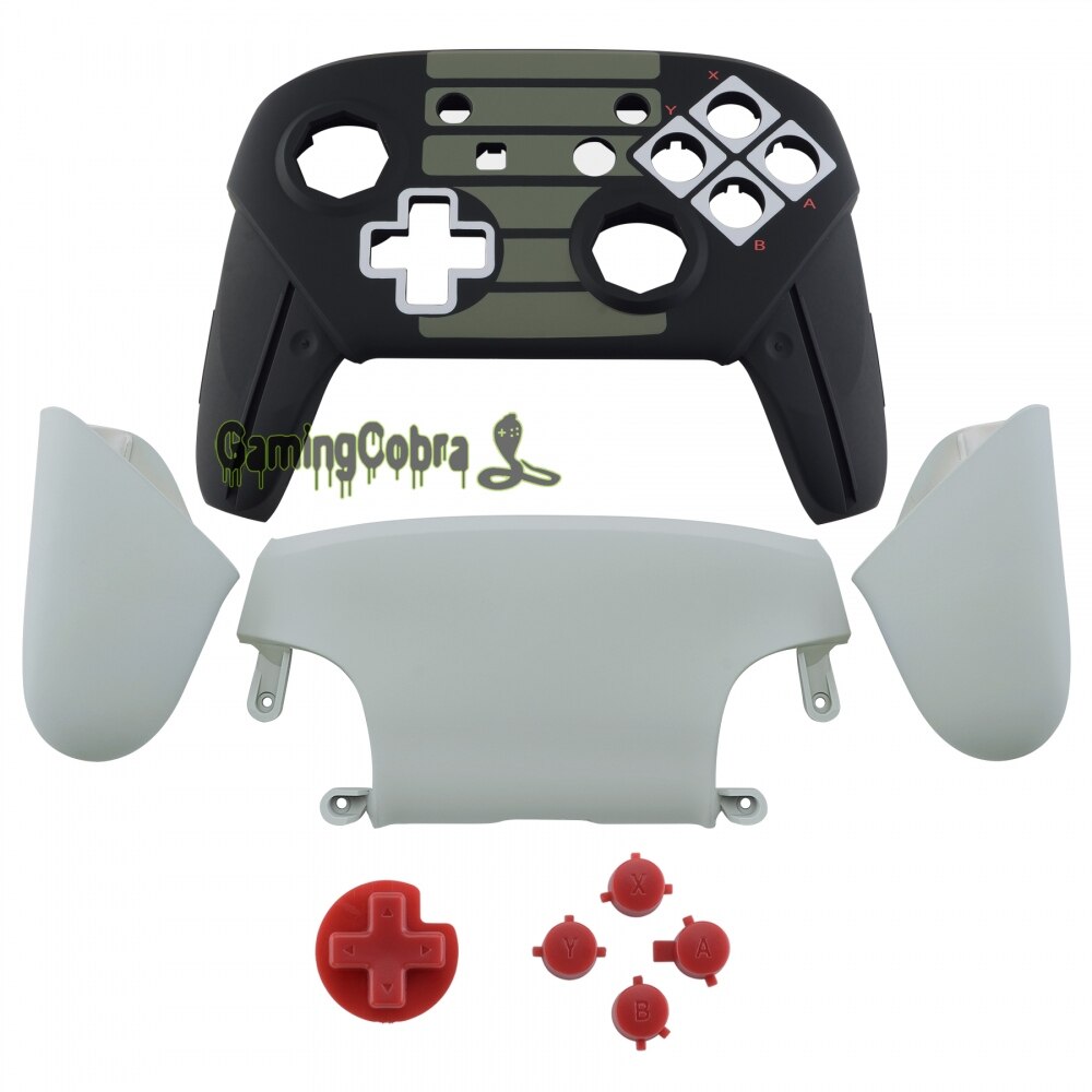 Coque de poignée octogonale pour manette NS Switch Pro, pour contrôleur non inclus, FRE601 – 602