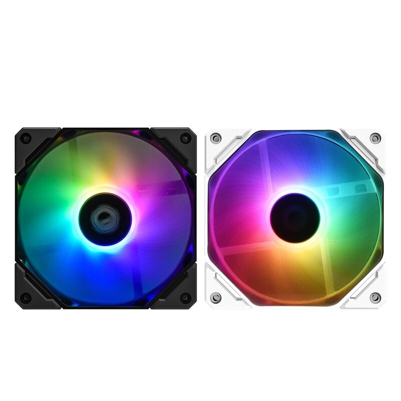 120mm ARGB CPU Cooling Fan High Airflow Silent PWM Radiator Cooler 12V 3pin 4pin Chassis Cooler for ID-COOLING XF-12025