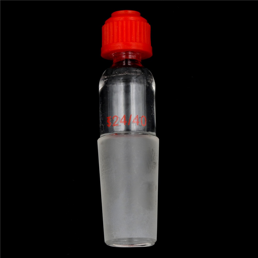 24/40 glas Thermometer Adapter Mit Gewinde Boden Scock Gemeinsame Kunststoff Schraube Buchse Labor Liefert Glas