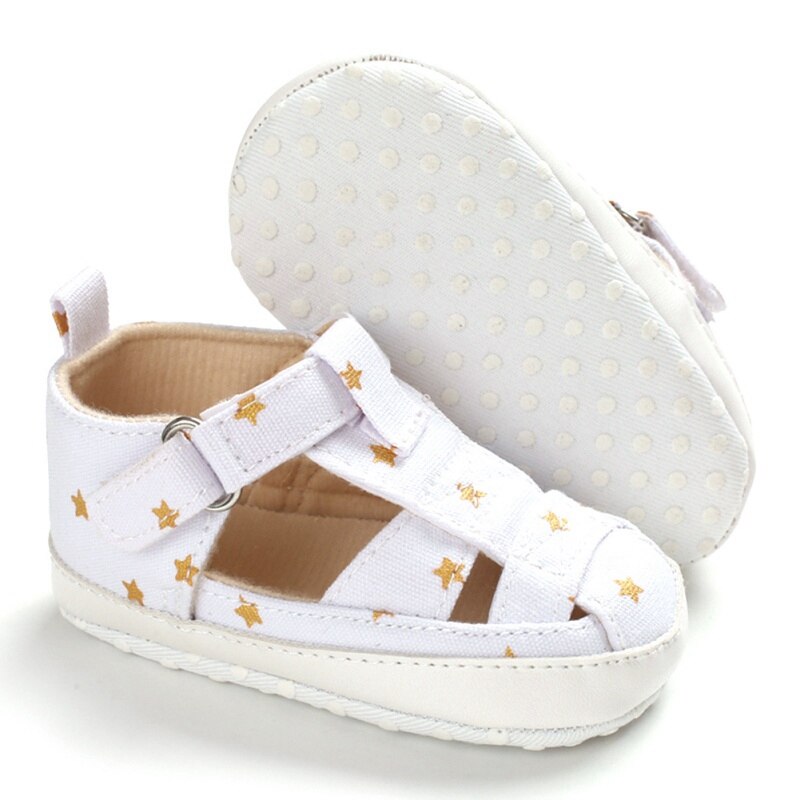 Baby Jongens Sandalen Zomer Baby Jongens Print Ademende Anti-Slip Schoenen Sandalen Peuter Zachte Zolen 0-18 monthes