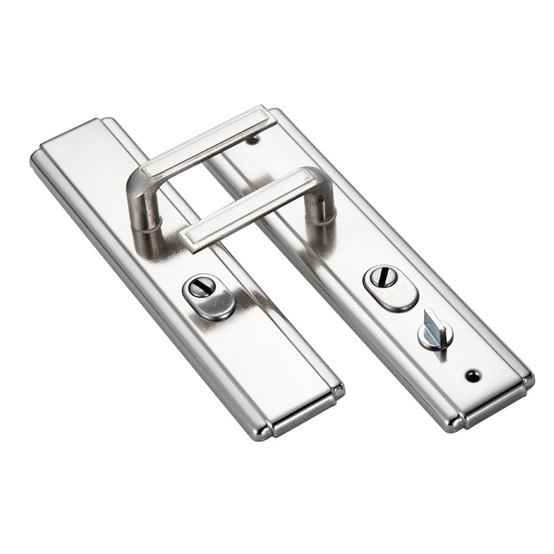 Poignée de porte de sécurité universelle, poignée de porte en alliage d'aluminium, poignée de panneau épaissie, ferrures de verrouillage de porte, quincaillerie domestique