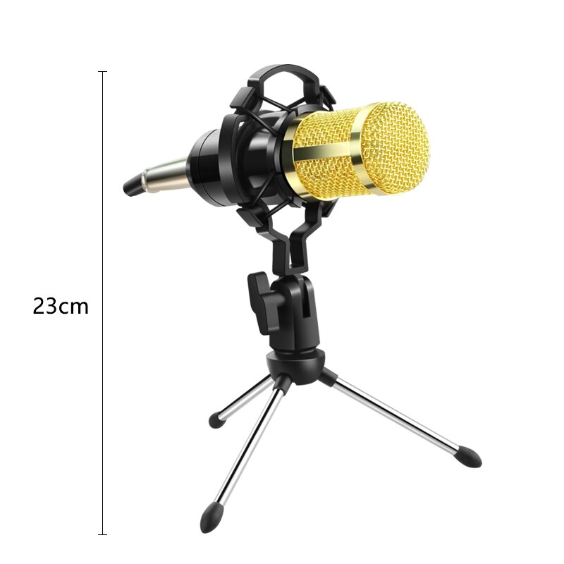BM 800 Microphone Condenser Sound Recording Microphone With Shock Mount For Radio Braodcasting Singing Recording KTV Karaoke Mic