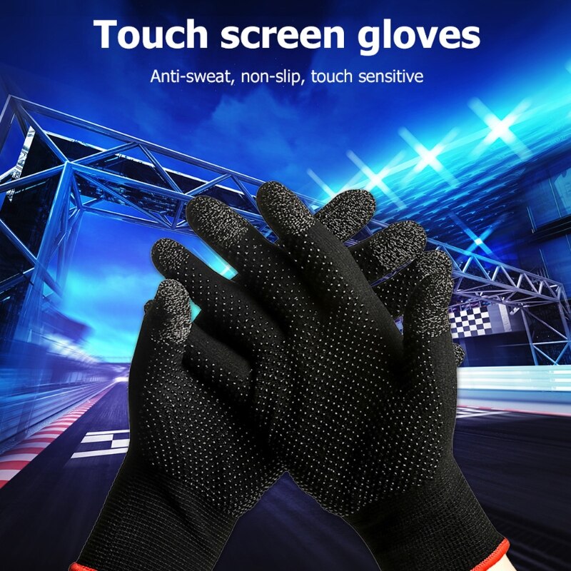 918A 2Pcs Hand Cover Game Controller Voor Pubg Zweet Gaming Vinger Duim Mouwen Glove